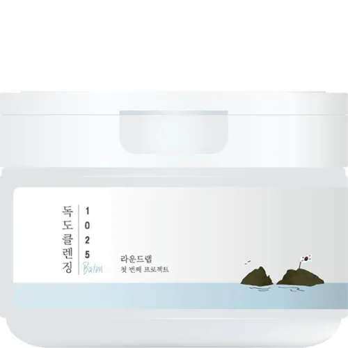 Очищающий бальзам для лица Round Lab 1025 Dokdo Cleansing Balm с морской водой, 100 мл.