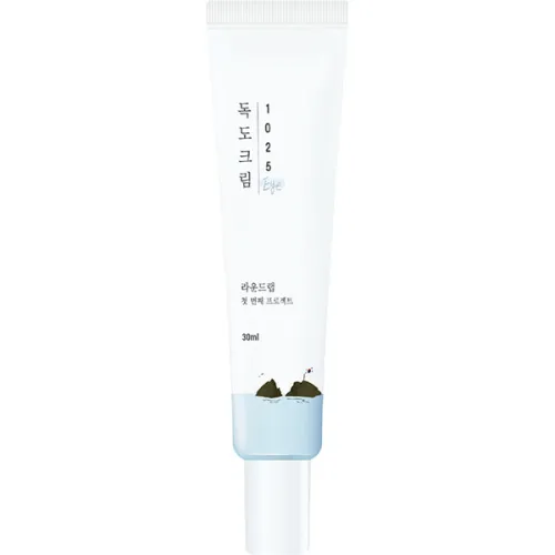 Увлажняющий крем для кожи вокруг глаз Round Lab 1025 Dokdo Eye Cream с морской водой, 30 мл. примятая уп.