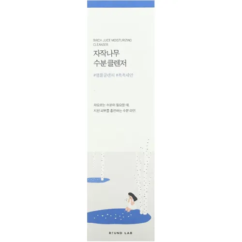 Гель для очищения кожи лица Round Lab Birch Juice Moisturizing Cleanser, 150 мл. - вид 2