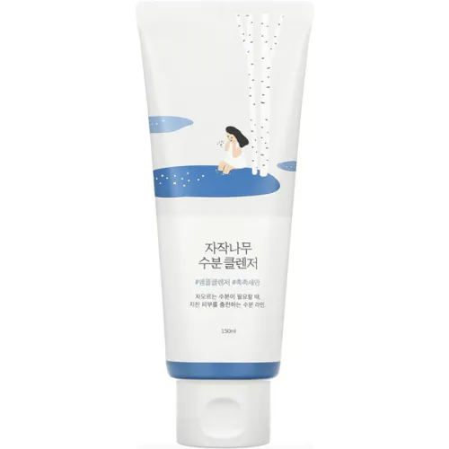 Заспокійливий гель для обличчя Round Lab Birch Juice Moisturizing Soothing Gel з березовим соком, 150 мл.