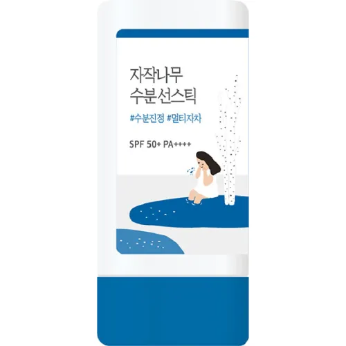 Зволожуючий сонцезахисний стік для обличчя Round Lab Birch Juice Moisturizing Sun Stick SPF50+ PA++++ з березовим соком, 19