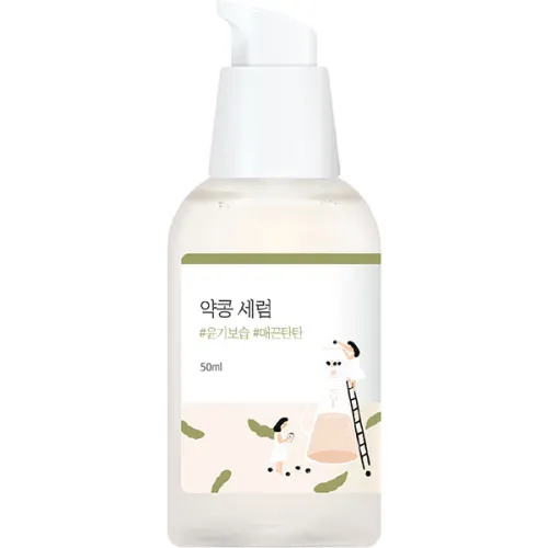 Питательная сыворотка для лица Round Lab Soybean Serum с экстрактом черных соевых бобов, 50 мл.
