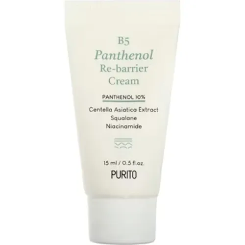 Восстанавливающий крем для лица Purito B5 Panthenol Re-Barrier Cream с пантенолом, 15 мл.
