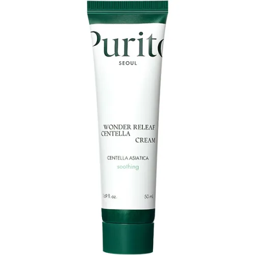 Відновлюючий крем для обличчя Purito Seoul Wonder Releaf Centella Cream з екстрактом центели, 50 мл.