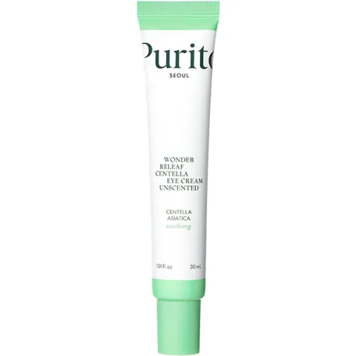 Крем для повік Purito Centella Unscented Eye Cream з екстрактом центелли та пептидами без ароматизаторів, 30 мл.