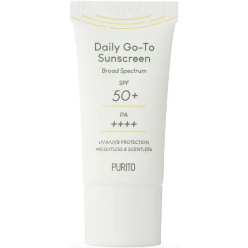 Солнцезащитный крем для лица Purito Daily Go-To Sunscreen SPF50+ PA++++, 15 мл.