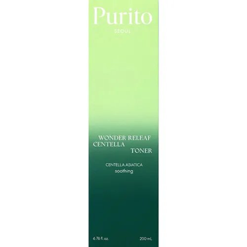 Успокаивающий тонер для лица Purito Seoul Wonder Releaf Centella Toner, 200 мл. срок год. до 08.28 - вид 2
