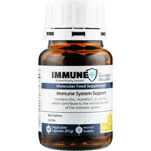 Молекулярная добавка для поддержания иммунитета Oxford Biolabs Immune+ Molecular Supplement, 90 шт.