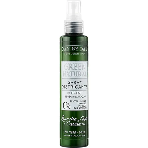 Спрей для облегчения расчесывания волос Alan Jey Green Natural Spray Districante, 150 мл.