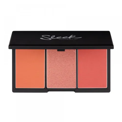 Палетка рум’ян для обличчя Sleek MakeUp Blush by 3 Palette, 20 г.