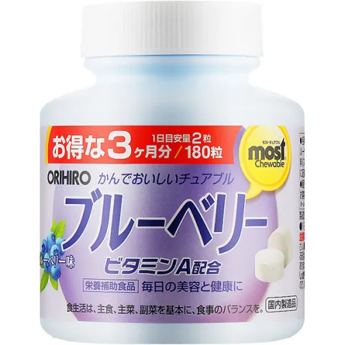 Жевательная черника Orihiro Blueberries
