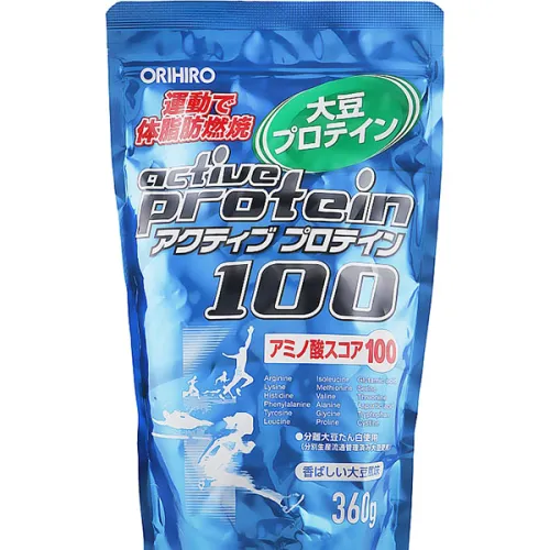 Активный соевый протеин Orihiro Active Protein 100, 360 г.