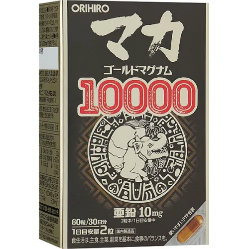 Перуанская мака золотая магнум Orihiro Maca Gold Magnum 10000