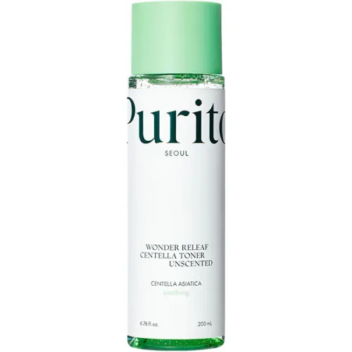 Тонер для гіперчутливої шкіри обличчя Purito Seoul Wonder Releaf Centella Toner Unscented, 200 мл. - вигляд 2
