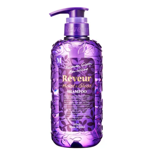 Шампунь для зволоження та блиску волосся Reveur Moist & Gloss Shampoo, 500 мл.