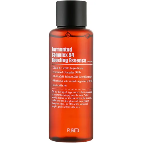 Бустер-эссенция для лица Purito Fermented Complex 94 Boosting Essence с ферментированным комплексом и ниацинамидом, 150 мл.