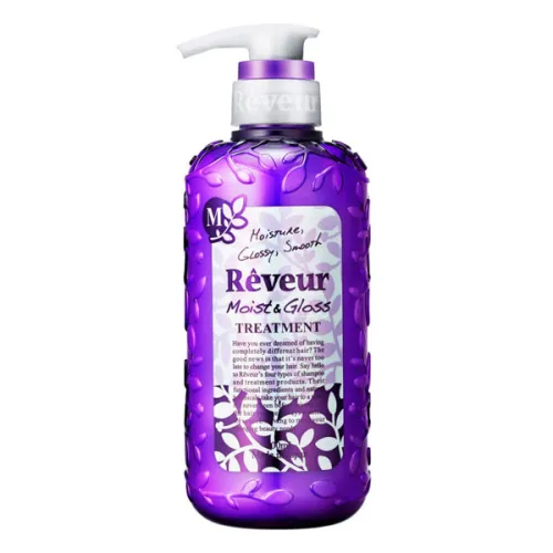 Кондиціонер для зволоження та блиску волосся Reveur Moist & Gloss Conditioner, 500 мл.