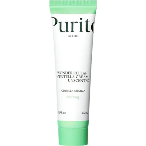 Крем для чутливої шкіри обличчя Purito Seoul Wonder Releaf Centella Cream Unscented, 12 мл. - вигляд 2