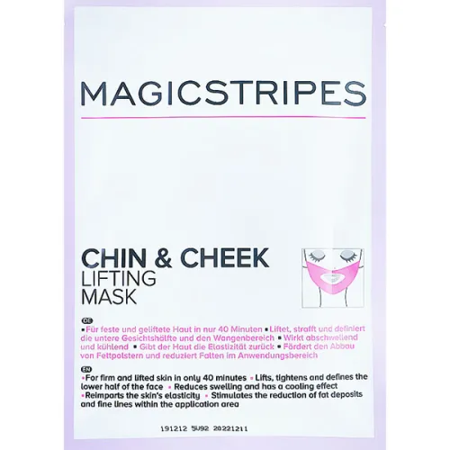 Підтягуюча маска для щік та підборіддя Magicstripes Chin + Cheek Lifting Mask