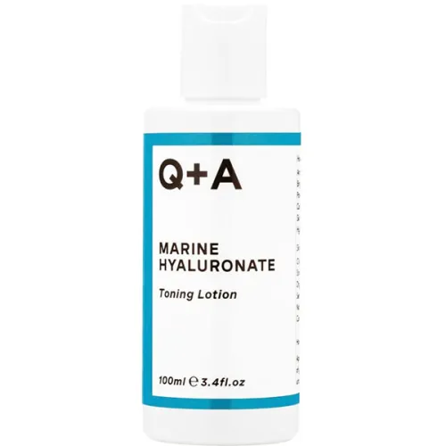 Тонизирующий лосьон для лица Q+A Marine Hyaluronate Toning Lotion с гиалуроновой кислотой, 100 мл.