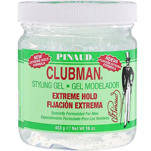 Гель для укладки волос экстремальной фиксации Clubman Pinaud Extreme Hold Styling Gel, 453 г.