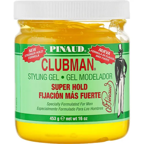 Гель для укладання волосся супер-фіксації Clubman Pinaud Super Hold Styling Gel, 453 г.