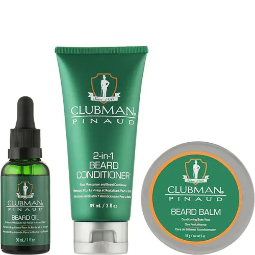 Набір для догляду за бородою Clubman Pinaud Beard 3in1 Trio