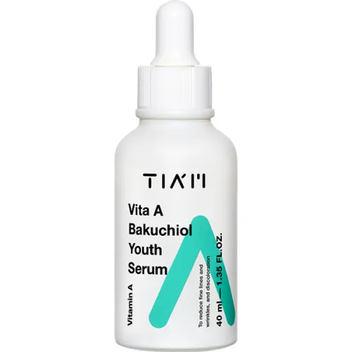Омолаживающая сыворотка для лица Tiam Vita A Bakuchiol Youth Serum с витамином А и бакучиолом, 40 мл.