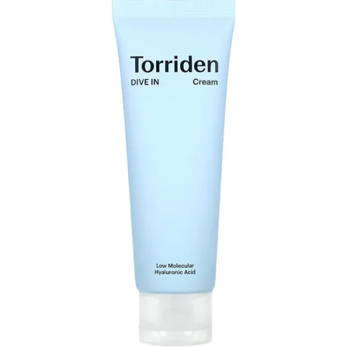 Крем для обличчя Torriden Dive-In Low Molecule Hyaluronic Acid Cream з низькомолекулярною гіалуроновою кислотою, 80 мл.