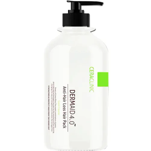 Маска проти випадіння волосся Ceraclinic Dermaid 4.0 Anti-Hair Loss Hair Pack Green Cleanse, 1000 мл.