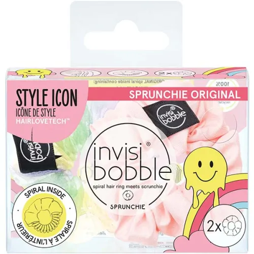 Набір резинок-браслетів для волосся Invisibobble Sprunchie Duo Retro Dreamin Hue-Man Love