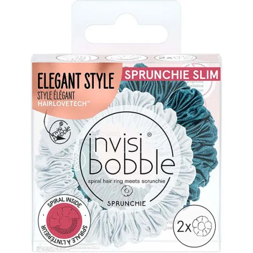 Набір резинок-браслетів для волосся Invisibobble Sprunchie Slim Cool As Ice