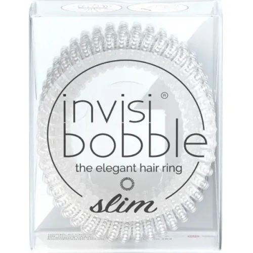 Резинка-браслет Invisibobble Slim Mother Of Chrome із збільшеною кількість завитків «мати хрому»