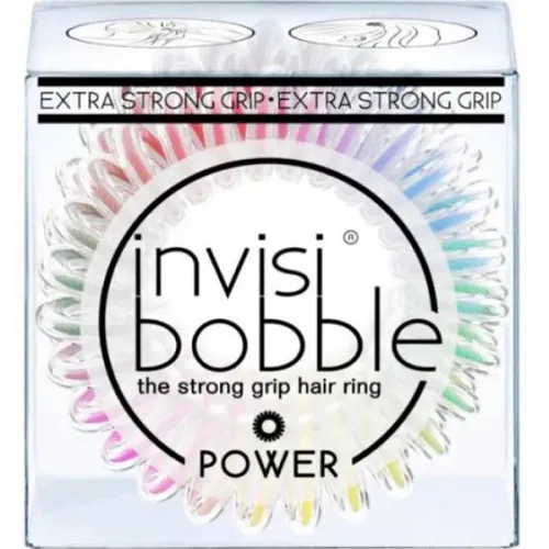 Резинка-браслет для волосся сильної фіксації «чарівна веселка» Invisibobble Power Magic Rainbow