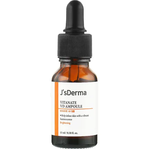 Ампульная сыворотка для лица JsDerma Vitanate VD Ampoule с витаминами и ниацинамидом, 15 мл.