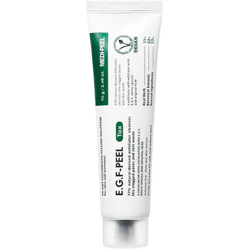 Пілінг-маска для проблемної шкіри обличчя Medi Peel EGF Peel Tox з мікроголками, 70 г.