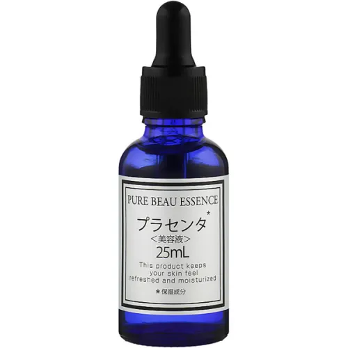 Сироватка для обличчя Japan Gals Pure Beau Essence Placenta з плацентою, 25 мл.