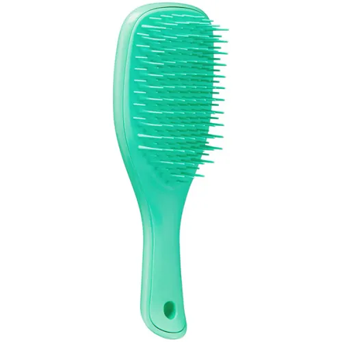 Універсальна міні щітка для волосся Tangle Teezer Mini Baby The Wet Detangler Green Lizard з ручкою «зелена ящірка»