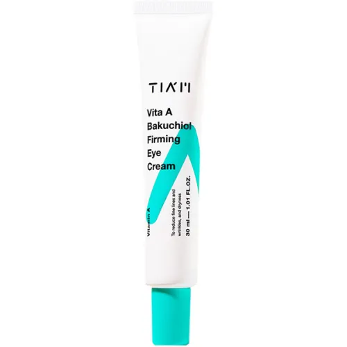Омолоджуючий крем для зони навколо очей Tiam Vita A Bakuchiol Firming Eye Cream з екстрактом бакучіолом, 30 мл.