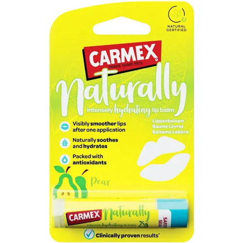 Бальзам для губ в стике «груша» Carmex Naturally Lip Balm Pear, 4.25 г.