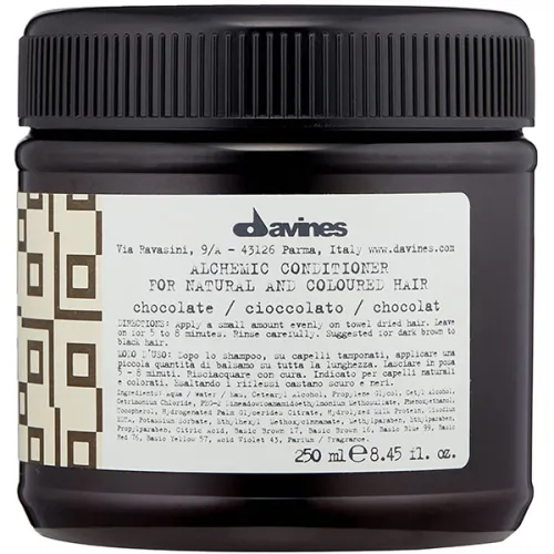 Кондиционер для натуральных и окрашенных волос «шоколад» Davines Alchemic Conditioner For Natural And Coloured Hair