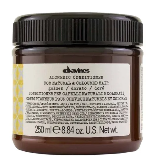 Кондиционер для натуральных и окрашенных волос «золото» Davines Alchemic Conditioner For Natural And Coloured Hair Golden