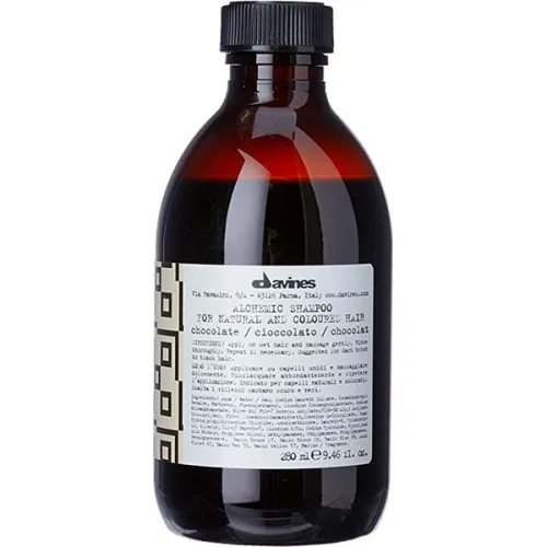 Шампунь для натуральных и окрашенных волос «шоколад» Davines Alchemic Shampoo For Natural And Coloured Hair Chocolate, 280