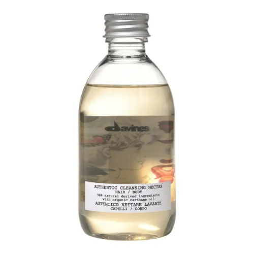 Очищающий шампунь-гель для волос и тела Davines Authentic Formulas Cleansing Nectar Hair/Body, 280 мл.