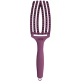 Комбінована щітка для волосся Olivia Garden Finger Brush Combo Medium Deep Purple