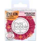 Резинка-браслет для волосся «бордова» Invisibobble Sprunchie Time To Shine Wine Not?