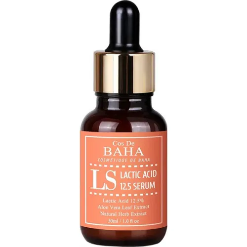 Сироватка для обличчя Cos De Baha LS Lactic Acid 12.5 Serum з молочною кислотою, 30 мл.