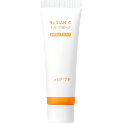 Сонцезахисний крем для обличчя Laneige Radian-C Sun Cream SPF50+ PA++++ з вітаміном С, 50 мл.