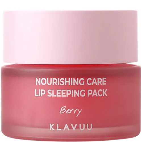 Поживна нічна маска для губ «ягоди» Klavuu Nourishing Care Lip Sleeping Pack Berry, 20 г.