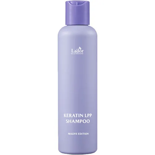Кератиновий безсульфатний шампунь для волосся «лилове видання» La’dor Keratin LPP Shampoo Mauve Edition, 200 мл.